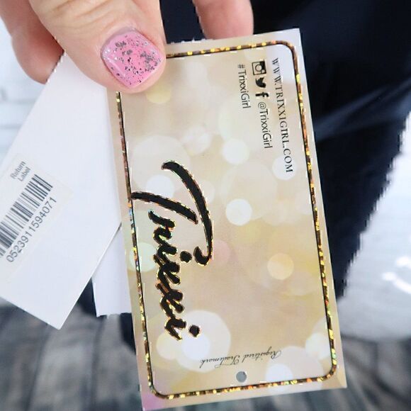 TRIXXI BLUE SPAGHETTI STRAP SWEETHEART NECKLINE FIT AND FLAIR PROM DRESS NWT - Picture 4 of 15